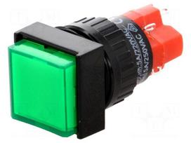 Switch: push-button | Pos: 2 | SPDT | 3A/250VAC | 2A/24VDC | ON-(ON)