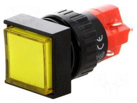 Switch: push-button | Pos: 2 | SPDT | 3A/250VAC | 2A/24VDC | ON-ON | IP40