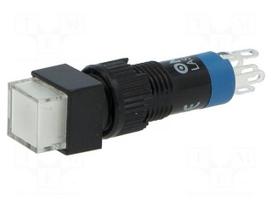 Switch: push-button | Pos: 2 | SPDT | 0.5A/250VAC | 1A/24VDC | ON-(ON)