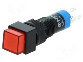 Switch: push-button | Pos: 2 | SPDT | 0.5A/250VAC | 1A/24VDC | ON-(ON)