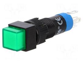 Switch: push-button | Pos: 2 | SPDT | 0.5A/250VAC | 1A/24VDC | ON-(ON)
