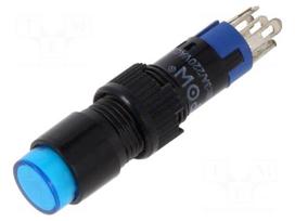 Switch: push-button | Pos: 2 | SPDT | 0.5A/250VAC | 1A/24VDC | ON-(ON)