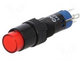Switch: push-button | Pos: 2 | SPDT | 0.5A/250VAC | 1A/24VDC | ON-(ON)