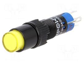 Switch: push-button | Pos: 2 | SPDT | 0.5A/250VAC | 1A/24VDC | ON-(ON)