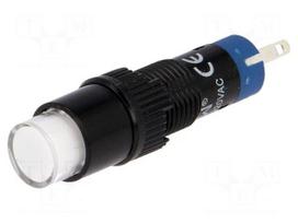 Switch: push-button | Pos: 2 | SPDT | 0.5A/250VAC | 1A/24VDC | ON-(ON)