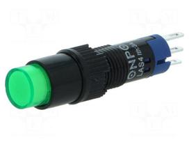 Switch: push-button | Pos: 2 | SPDT | 0.5A/250VAC | 1A/24VDC | ON-ON