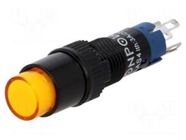 Switch: push-button | Pos: 2 | SPDT | 0.5A/250VAC | 1A/24VDC | ON-ON