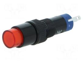 Switch: push-button | Pos: 2 | SPDT | 0.5A/250VAC | 1A/24VDC | ON-ON