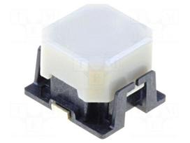 Switch: keypad | Pos: 2 | SPST-NO | 0.05A/16VDC | white | SMT | 3.5N