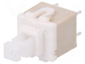 Switch: keypad | Pos: 2 | DPST | 0.1A/32VDC | white | none | THT | 1.2N