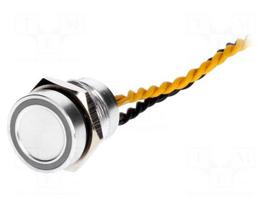 Switch: piezoelectric | Pos: 2 | SPST-NO | 0.2A/24VAC | 0.2A/24VDC