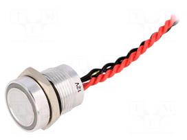 Switch: piezoelectric | Pos: 2 | SPST-NO | 0.2A/24VAC | 0.2A/24VDC