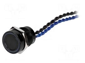 Switch: piezoelectric | Pos: 2 | SPST-NO | 0.2A/24VAC | 0.2A/24VDC