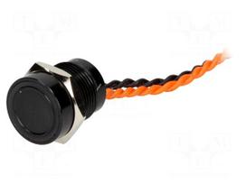 Switch: piezoelectric | Pos: 2 | SPST-NO | 0.2A/24VAC | 0.2A/24VDC