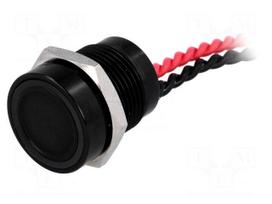 Switch: piezoelectric | Pos: 2 | SPST-NO | 0.2A/24VAC | 0.2A/24VDC
