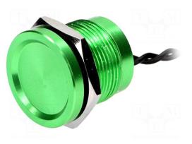 Switch: piezoelectric | Pos: 2 | SPST-NO | 0.2A/24VAC | 0.2A/24VDC