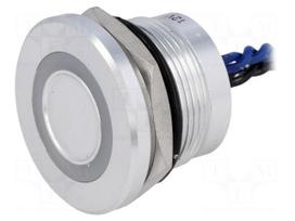 Switch: piezoelectric | Pos: 2 | SPST-NO | 0.2A/24VAC | 0.2A/24VDC