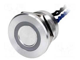 Switch: piezoelectric | Pos: 2 | SPST-NO | 0.2A/24VAC | 0.2A/24VDC