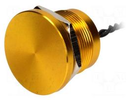 Switch: piezoelectric | Pos: 2 | SPST-NO | 0.2A/24VAC | 0.2A/24VDC