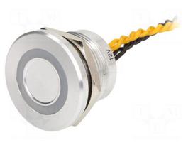 Switch: piezoelectric | Pos: 2 | SPST-NO | 0.2A/24VAC | 0.2A/24VDC