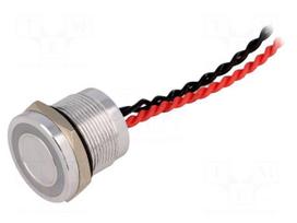 Switch: piezoelectric | Pos: 2 | SPST-NO | 0.2A/24VAC | 0.2A/24VDC