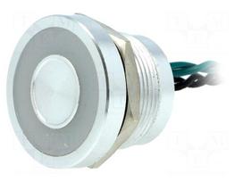 Switch: piezoelectric | Pos: 2 | SPST-NO | 0.2A/24VAC | 0.2A/24VDC