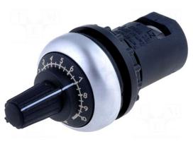 Potentiometer | 22mm | RMQ-Titan | -25÷70°C | Ø22.5mm | IP66 | 470kΩ