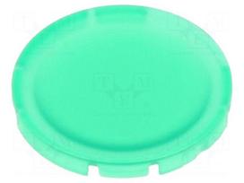 Actuator lens | 22mm | RMQ-Titan | Colour: green