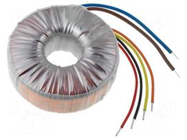 Transformer: toroidal | 160VA | 230VAC | 15V | 15V | 5.333A | 5.333A