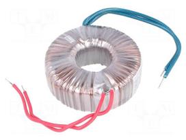 Transformer: toroidal | 100VA | 230VAC | 15V | 6.66A | 1.1kg | Ø: 97mm