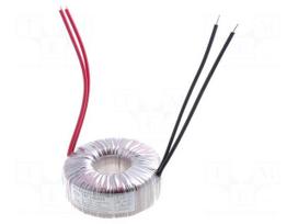 Transformer: toroidal | 160VA | 230VAC | 30V | 5.33A | 1.7kg | Ø: 115mm