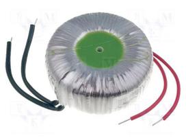 Transformer: toroidal | 100VA | 230VAC | 110V | 0.9A | 1.1kg | Ø: 92mm