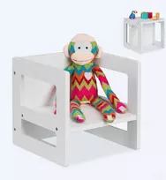 Relaxdays Transformuojama vaikiška kėdutė