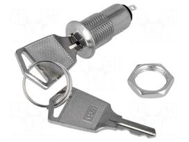 Switch: key switch | Stabl.pos: 2 | Switch.method: OFF-ON | Key: flat