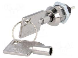 Switch: key switch | Stabl.pos: 2 | Switch.method: OFF-ON | Key: round