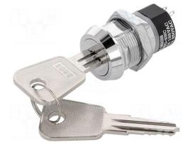 Switch: key switch | Stabl.pos: 2 | Switch.method: OFF-ON | Key: flat