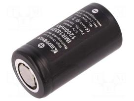 Re-battery: Li-Ion | 18350 | 3.7V | 1200mAh | Ø18.3x35mm | 10A