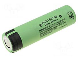 Re-battery: Li-Ion | 18650,MR18650 | 3.6V | 3350mAh | Ø18.2x65mm