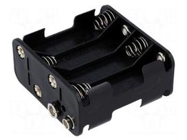 Holder | Leads: 6F22 type | Size: AA,R6 | Batt.no: 8 | Colour: black