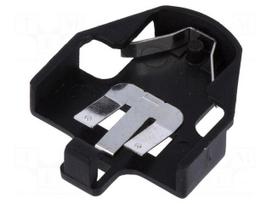 Socket | Mounting: THT,horizontal | Size: CR2032,DL2032 | Batt.no: 1