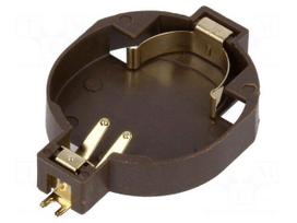 Socket | Mounting: SMT,horizontal | Size: CR2032,DL2032 | Batt.no: 1