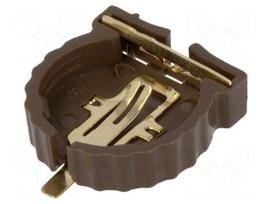 Socket | Mounting: SMT,horizontal | Size: CR1220,DL1220 | Batt.no: 1