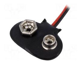 6F22 connector | Type: transversal (low profile) | Leads: cables