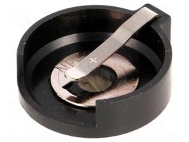 Socket | Mounting: THT,horizontal | Size: CR2430,DL2430 | Batt.no: 2