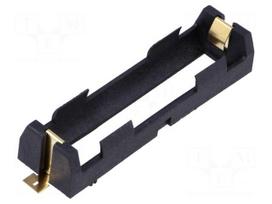 Holder | Mounting: SMT | Size: MR18650 | Batt.no: 1