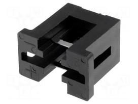 Socket | Mounting: THT,vertical | Batt.no: 1 | Ø: 20mm | 21.4mm
