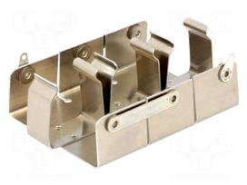 Holder | Mounting: screw | Size: D,R20 | Batt.no: 3 | aluminium