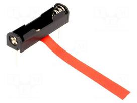 Holder | Mounting: PCB | Size: AAA,R3 | Batt.no: 1