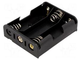 Holder | Mounting: on panel | Leads: 6F22 type | Size: AA,R6