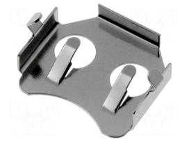 Clip | Mounting: PCB | Size: BR1220,BR1225,CL1220,CR1216,CR1220